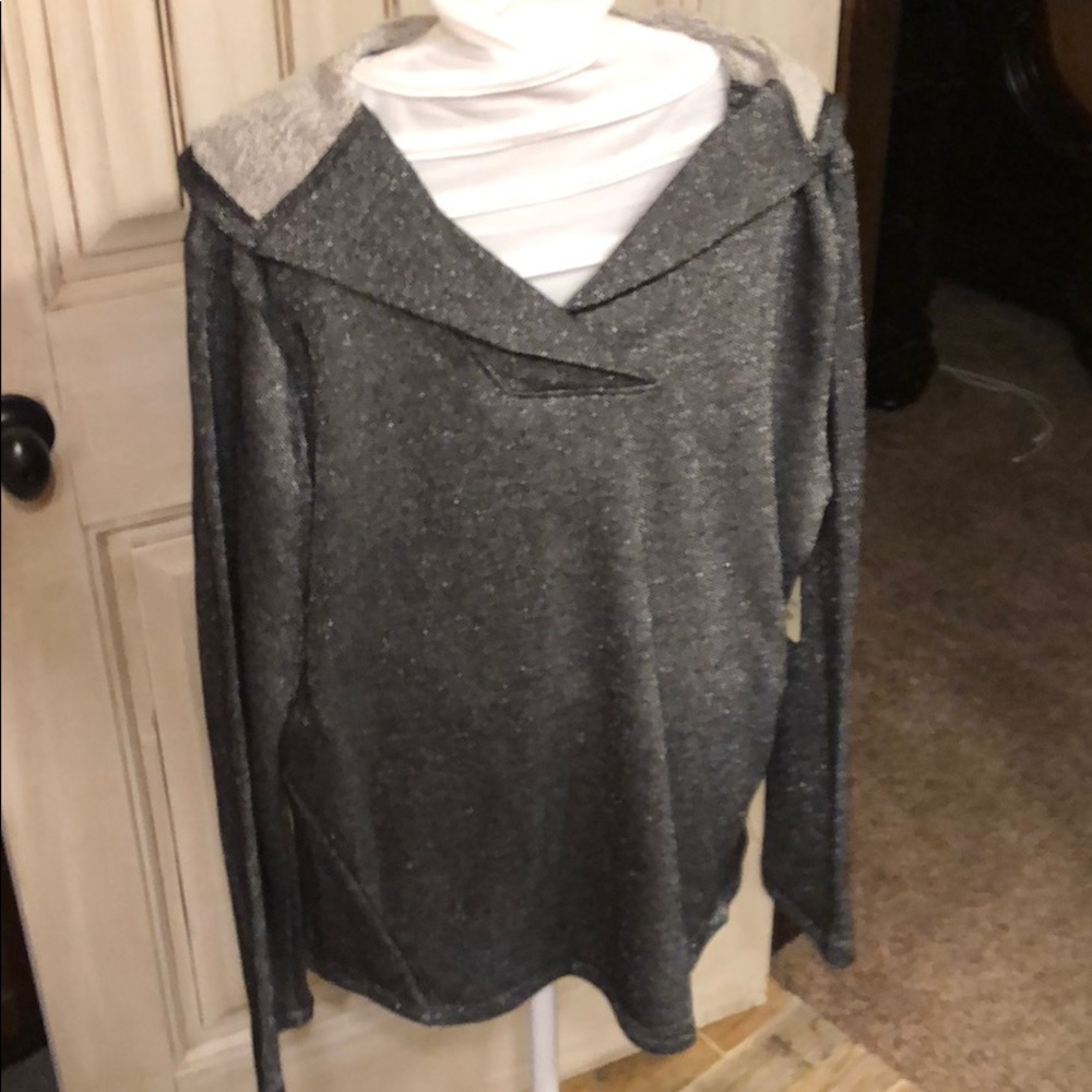 St John’s Bay metallic Hoodie, XL